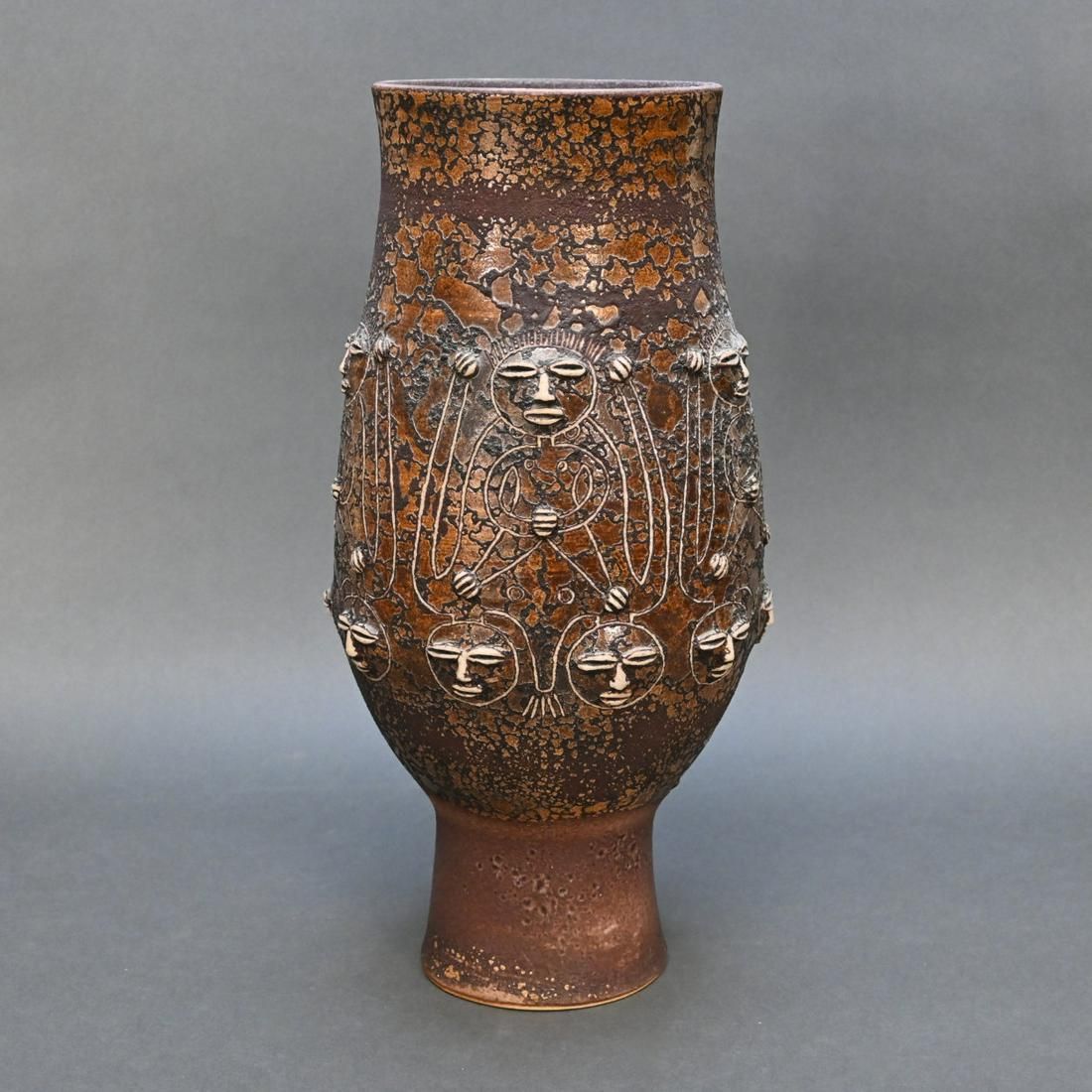 Edwin & Mary Scheier Art Pottery Vase